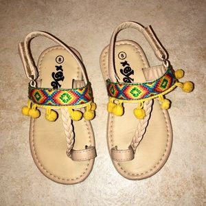 Toddler PomPom Sandals